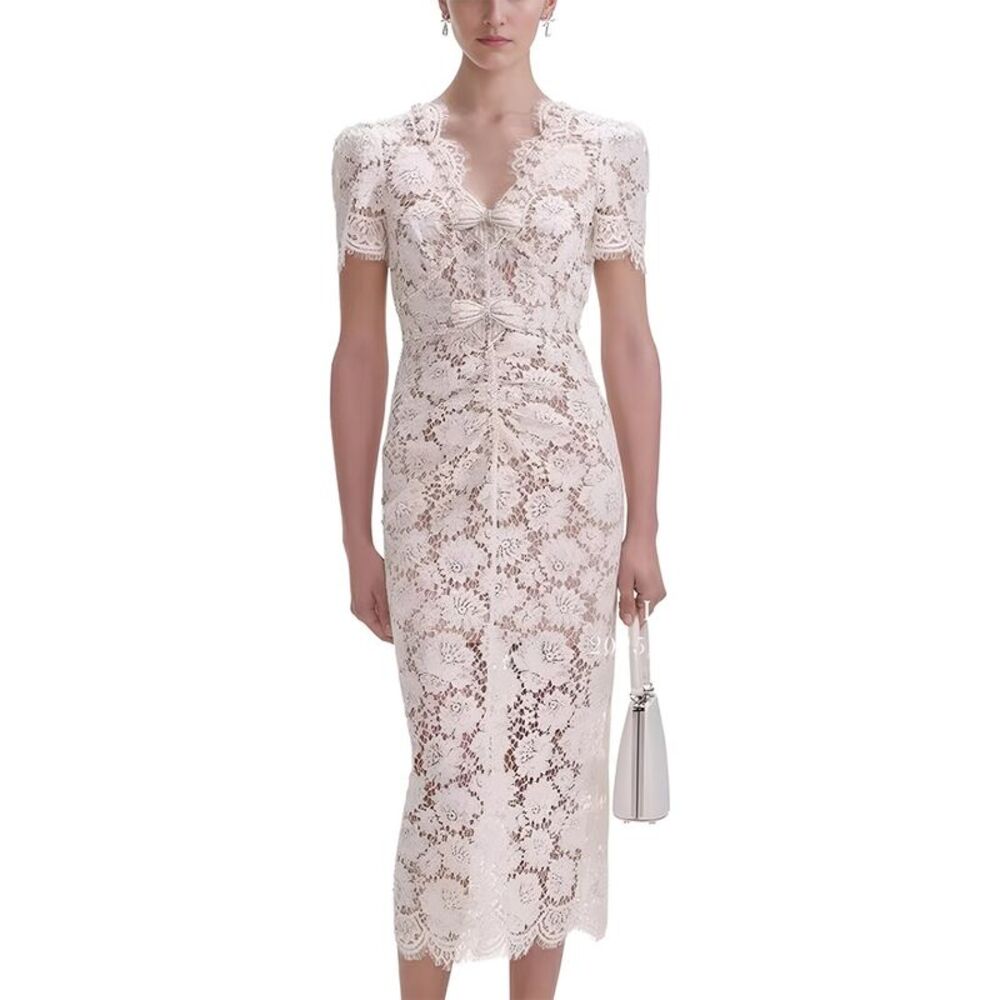 Anette Womens  Midi Dress